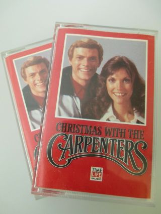 Vintage Christmas With The Carpenters Cassettes Set Of 2 Time Life