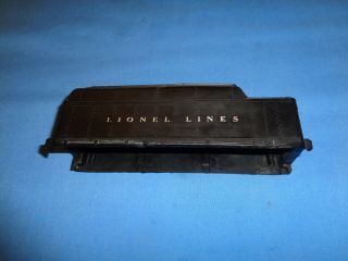 Lionel 2466wx Lionel Lines Whistle Tender Shell.