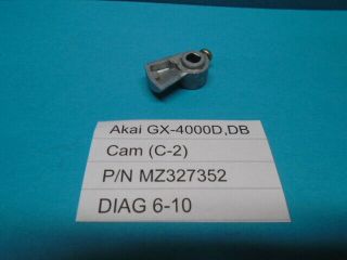 For Akai Gx - 4000d,  Db Reel To Reel Cam (c - 2) P/n Mz327352