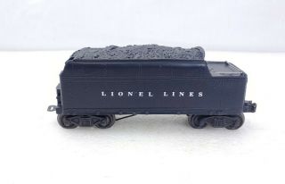 Lionel Trains Postwar Whistling Tender Unmarked (2466w?) Re - Painted