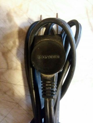 Power Cord For A Pioneer Ct - F9191 Ct F8282 Cassette Player - Parts
