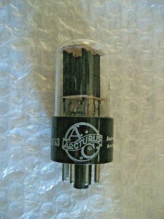 1 X Nos Nib 6sn7 Rca Black Plate Twin Triode - Matched Sections - 539c