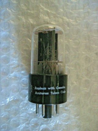 1 x NOS NIB 6SN7 RCA Black Plate Twin Triode - Matched Sections - 539C 2