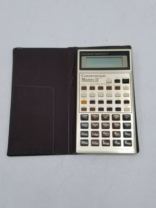 Calculated Industries Construction Master Ii Calculator