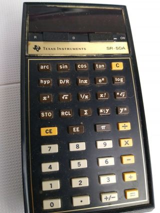 Texas Instruments Sr - 50a Calculator Not