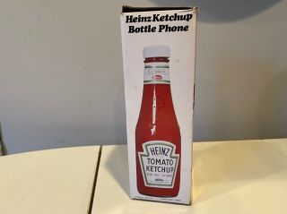 Heinz Ketchup Bottle Phone 1984 - Brand Novelty Telephone