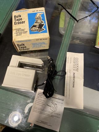 Realistic Magnetic Bulk Tape Eraser Model 44 - 232