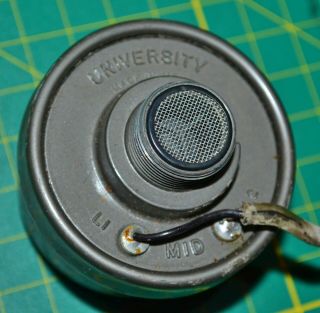 1 Vintage University Speaker Model MID.  T NO Horn 2