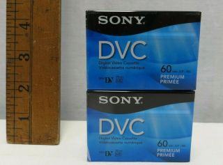 Sony Dvc Digital Video Cassette 60 - 90 Mts Size C 4 - Pack
