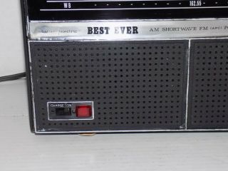 Cool Vintage Best Ever AM Shortwave FM Police Air Craft Weather Portable Radio 3