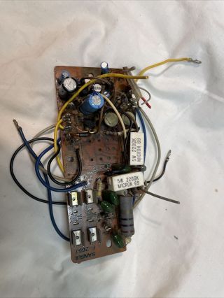 Sansui 9090db Power Relay Circuit Board