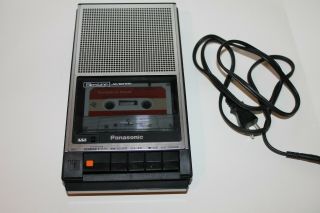 Panasonic Portable Cassette Tape Recorder Slimline Rq - 2739