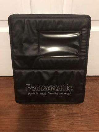 Case For The Panasonic Ag - 2400 Vhs Vcr Video Cassette Player
