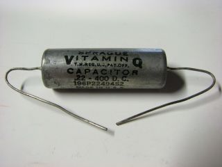 Sprague Vitamin - Q.  22uf 400v Oil Tone Capacitor - Fender//tube Amp/marantz 7c