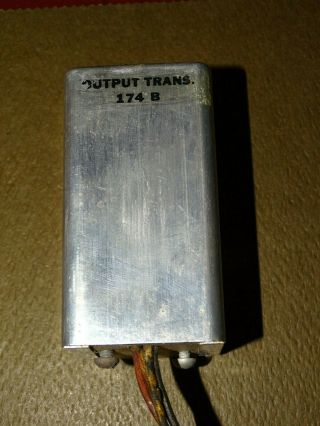 Western Electric Type 174b Output Transformer For Tube Amp,  Good