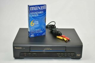 Panasonic Pv - 7401 Vhs Vcr And Well