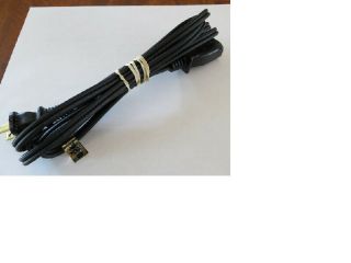 Aftermarket Power Cord For 2 Prong Socket Reel To Reel Recorders A Series,