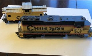 Athearn Chessie System B&o Locomotive 3547