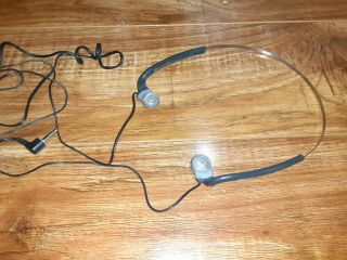 E) Vintage Sony Mdr - W07 Earphones Headphones And