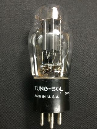 Tung - Sol Type 80 Coke Bottle Radio/amplifier Rectifier Vacuum Tube Usa H.  8768