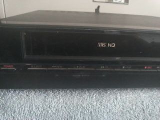 Samsung Vr3705 Vcr Player Recorder Vhs Hq Auto Head Cleaner -