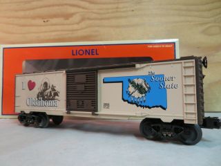 Lionel Train I Love Oklahoma Sooner State 40 