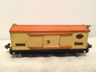 Lionel Prewar Tin 814 Automobile/furniture Box Car (o Scale)