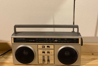 Vintage Realistic Concertmate Am/fm Stereo Receiver Boombox Mini