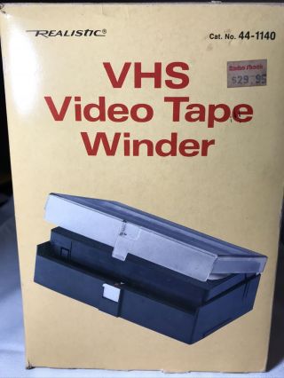 Realistic Vhs Video Tape Winder 44 - 1140.