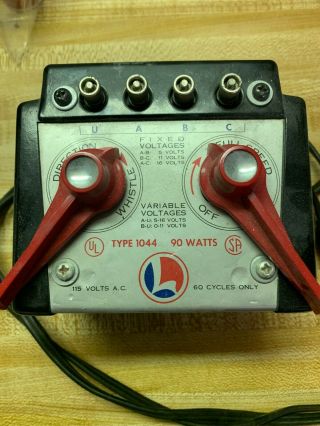 Lionel 1044 90 Watt Transformer Postwar 1950s Whistle,  Direction