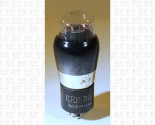 Ken Rad 6n7g 6n7 Vacuum Tube Made In Usa Good