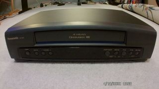 Panasonic Pv - 7400 Vcr Vhs Player / Recorder Well