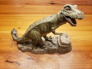 Vintage Dino Dinosaur Land Line Telephone Phone T - Rex Roaring Telemania