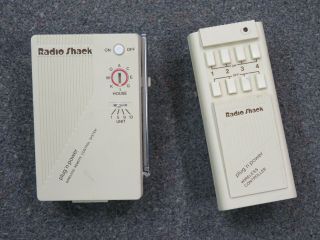 Radio Shack Plug N Power Wireless Remote Control System Cat.  No 61 - 2675 - T