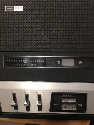 Vintage Ge General Electric M8415c Cassette Player/recorder