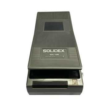 Solidex 828 Vhs Video Tape Rewinder Electric Vtg 11” X 5” X 2.  5”