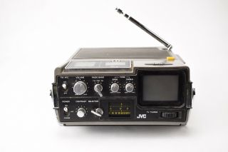 Vintage Jvc Radio Tv Model 3050 Portable Mobile For Part 