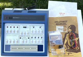Heathkit Circuit Et - 3200 Digital Design Experimenter Trainer Bread Board Usa