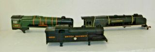 3 X Triang/wrenn Oo Scale British Railways Locomotive Bodies