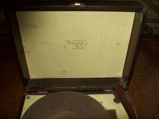 Vintage Vanity Fair 78 Speed Phonograph Record Player 3