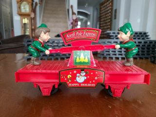 Eztec G - Scale Christmas North Pole Express Elves Elf Train Railroad Car