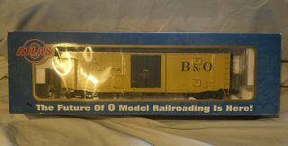 Atlas “o” 50’ Ps - 1 Plug Door Box Car - Item 9851 - 1 - 2 Rail B&o Railroad