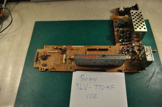 Sony Slv - 770hf Vcr Replacement Parts Circuit Board