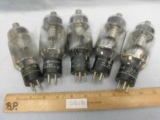 Five 3b28 Half Wave Rectifier Tubes - Hg Replacement For 866 Tubes Nr