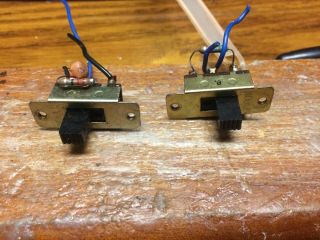 Local/distant Antenna Switches From A Sansui 3000 Stereo Receiver -