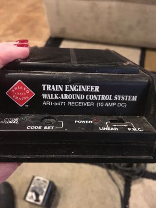 Aristo Craft Trains Train Engineer Walk - About Control System Plus More