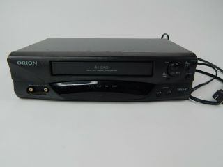 Orion Vro421 4 Head Digital Auto Tracking Vhs Hq Player Recorder Commercial Skip