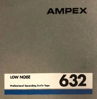 Ampex 632 Reel To Reel Recording Tape,  Sp,  7 " Reel,  1200 Ft,