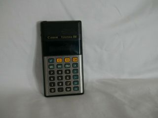 Vintage Canon Palmtronic Ld - 8m 3 Handheld Calculator (2d1)