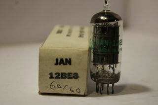 Ge 12be6 Vacuum Tube,  Nos Us Military,  Good (60/60),  Multiple Available